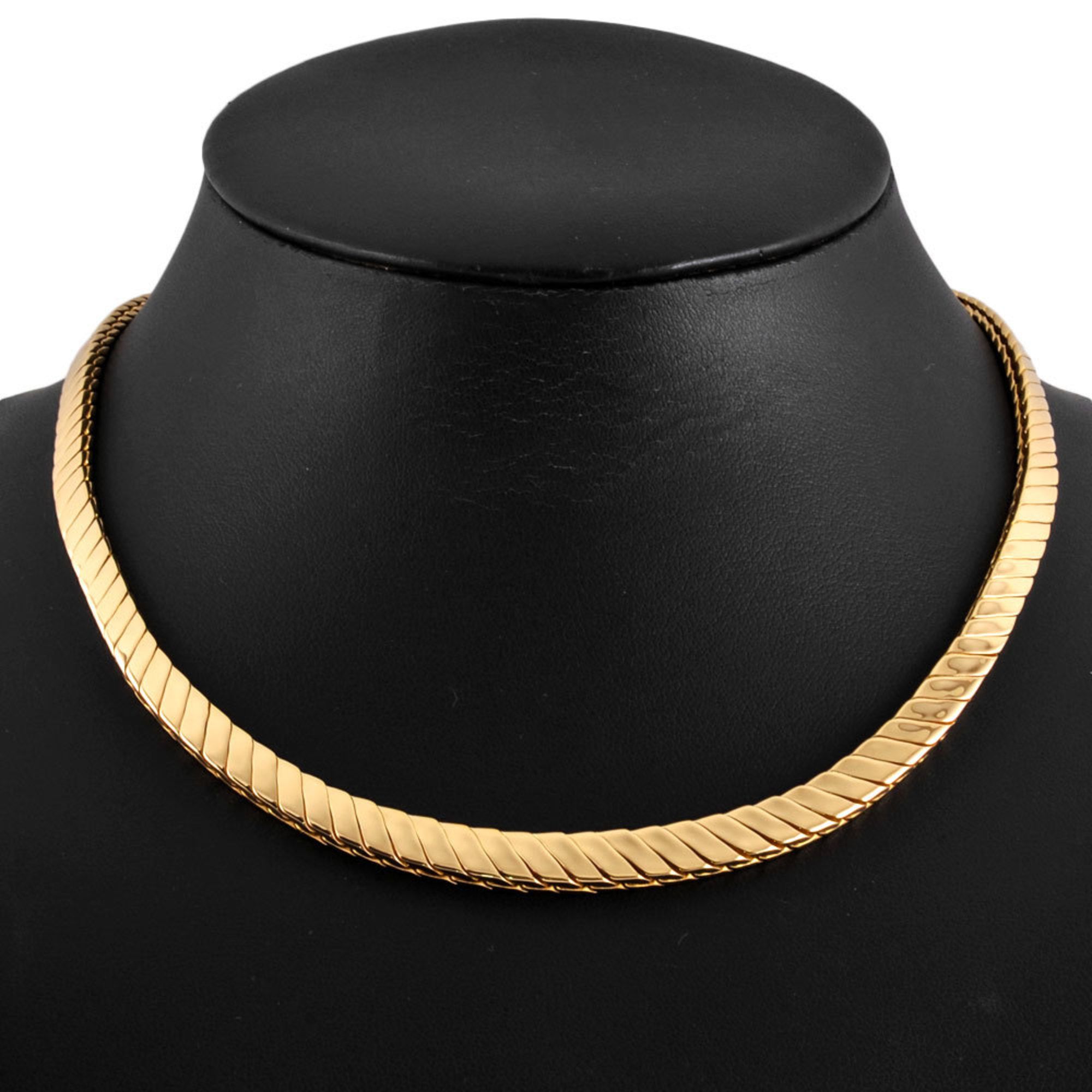 Tiffany & Co. Snake Chain Necklace 18KYG 48.9g Gold WEST GERMANY Unisex