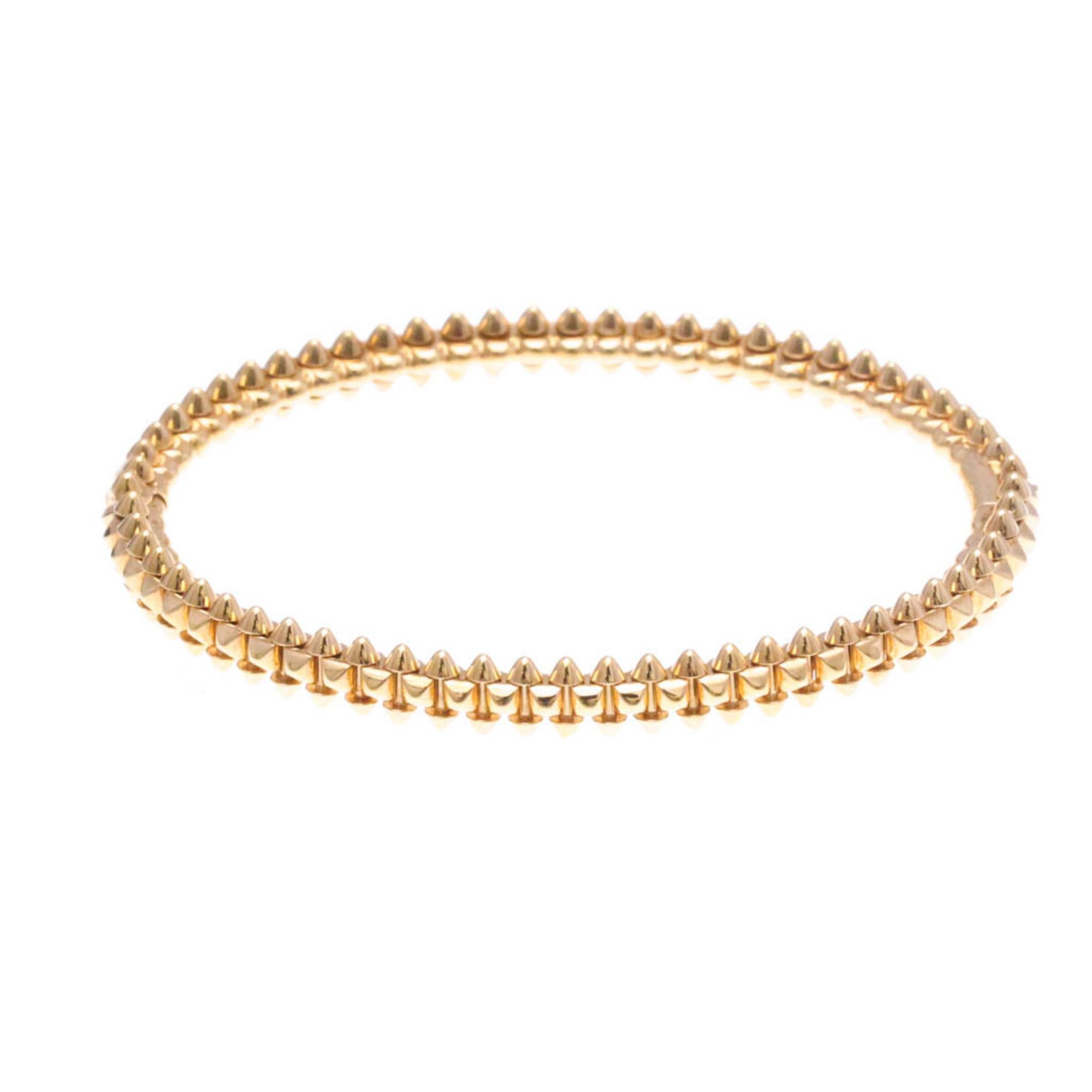 Cartier Crash De Cartier Bracelet Small Size Pink Gold (18K) No Stone Charm Bracelet Pink Gold