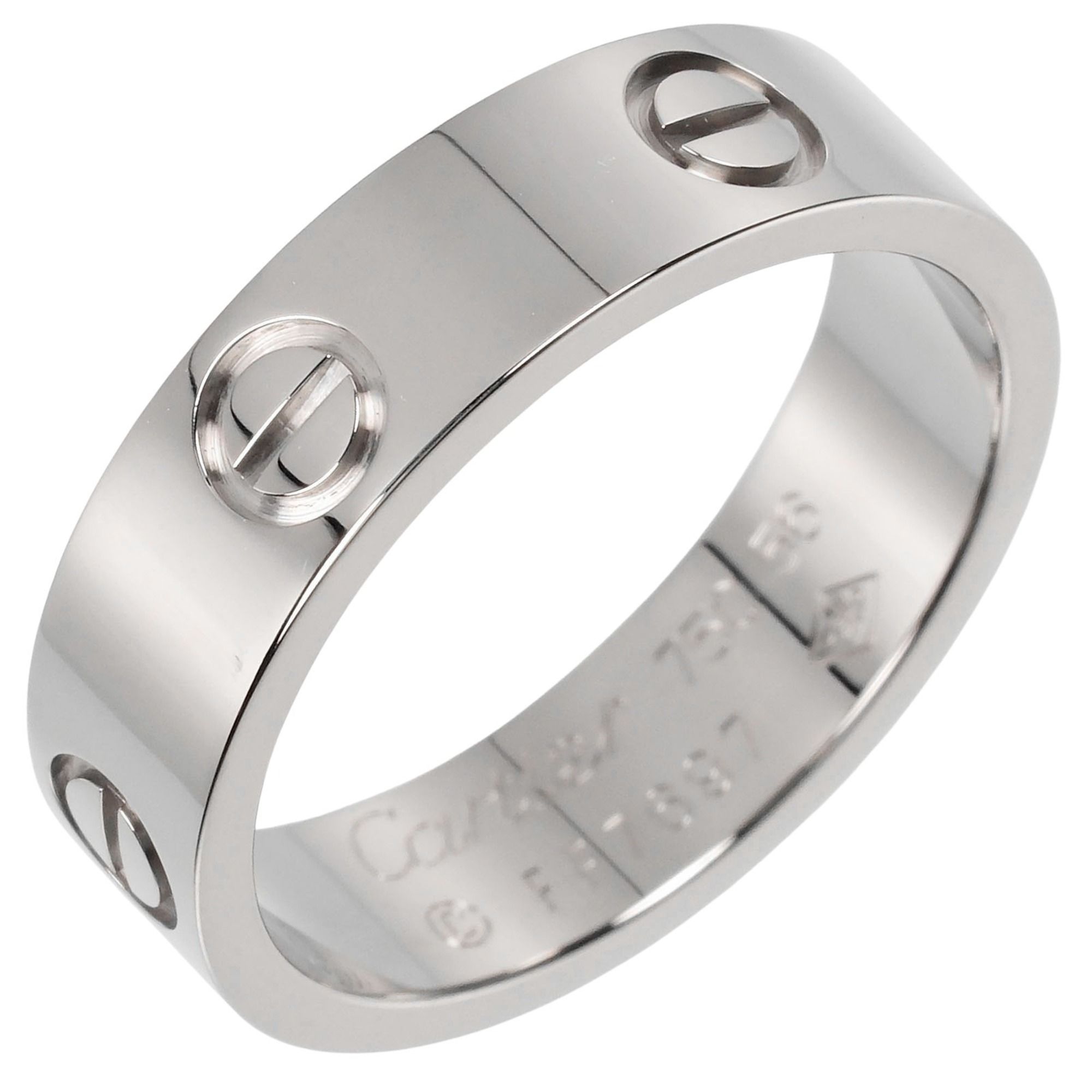Cartier Love size 16 ring, 18K white gold, approx. 7.6g