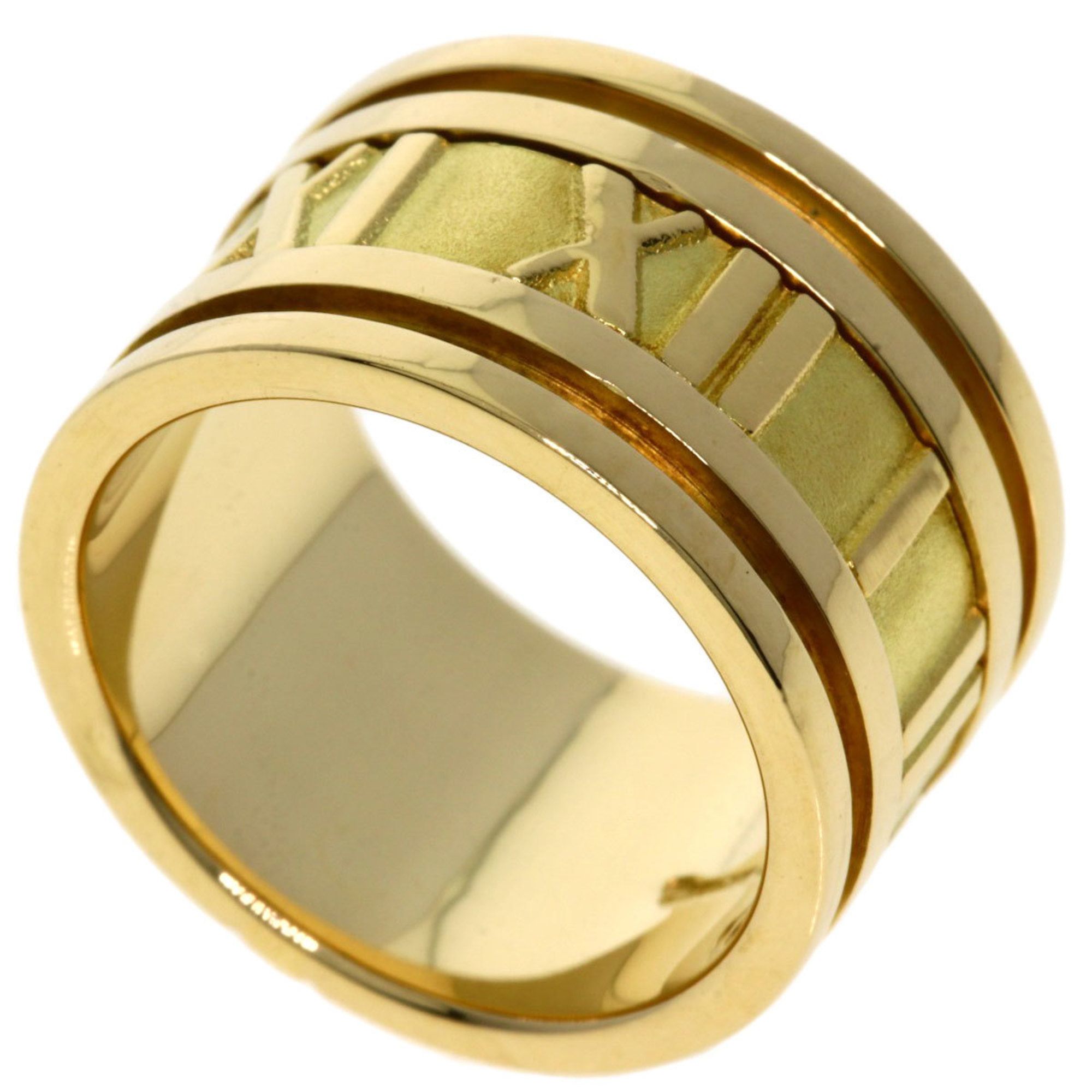 Tiffany & Co. Atlas Wide Ring, 18K Yellow Gold, Women's.