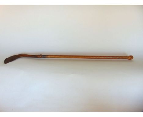 An unusual carved Sunday stick, 92 cm long.