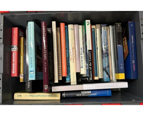A large selection of architectural themed books