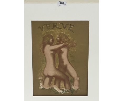 NOURLOT FRERES AFTER ARISTIDE MAILLOL. FRENCH 1861-1944. Verve No 5-6. 1939. Lithograph 13½" x 9¾". Unframed.