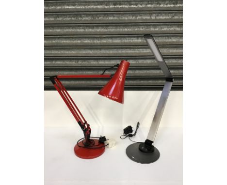 Anglepoise Type Lamp and Other 