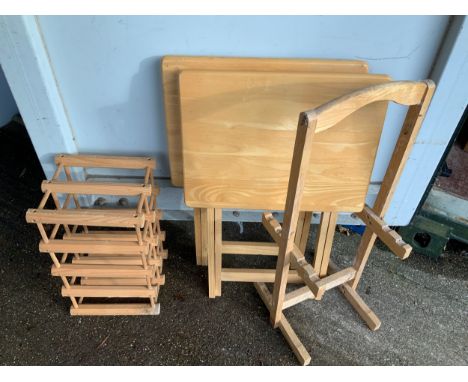 Light Wood Tables etc 