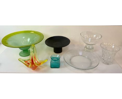 Glass Bowls and Ceramic Bowl 