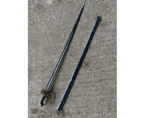 Regimental Sword and Scabbard 