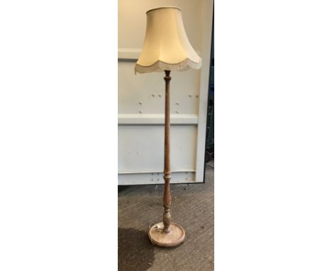 Wooden Standard Lamp 