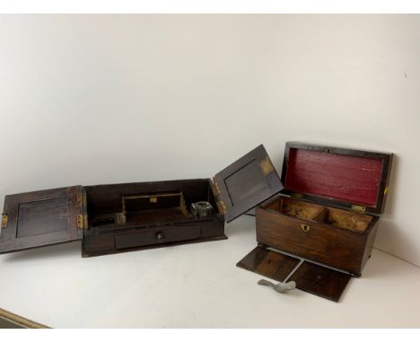 Wooden Tea Caddy 