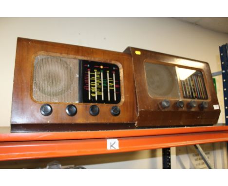 TWO VINTAGE RADIOS