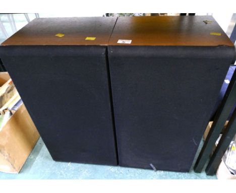 Pair of Wharfedale laser 100 vintage speakers 