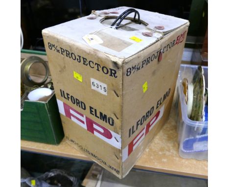 Boxed Ilford Elmo 8 mm projector
