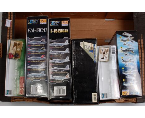 Six various boxed 1/72 scale boxed diecast aircraft to include Easy Model, Skymax Models, Sentry Wings and various others, ex