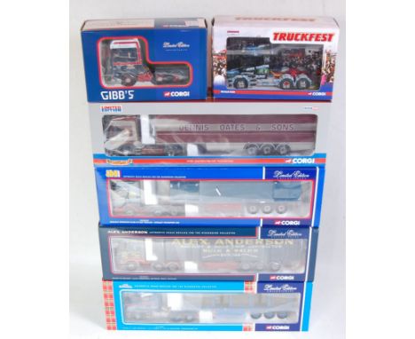 Six various boxed Corgi 1/50 scale Hauliers of Renown road transport diecasts, all appear as issued to include Ref. Nos. CC13