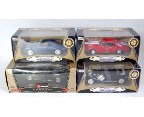 16 various boxed modern release 1/24, 1/25 and 1/20 scale boxed diecasts to include Bburago, Anson, Panther, and other simila