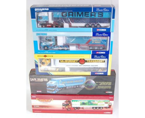 Five various boxed Corgi 1/50 scale Hauliers of Renown road transport diecasts, all appear as issued to include Ref. Nos. CC1