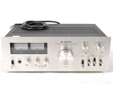 A Trio Stereo Integrated Amplifier KA-5700, serial no. 741666, 38cm wide