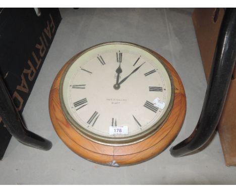 A modern wall clock