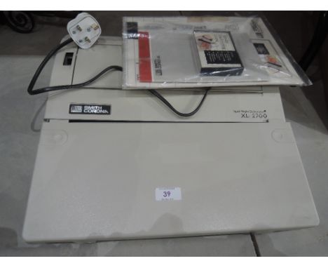 A Smith Corona XL2700 vintage typewriter