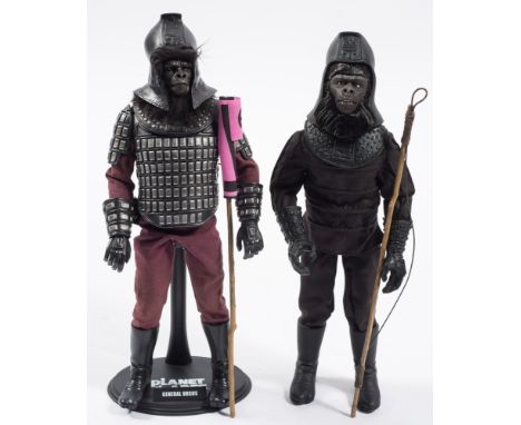 A loose 1/6th scale Planet of The Apes figure 'General Ursus' and one other 'Gorilla Warrior' :, (2).