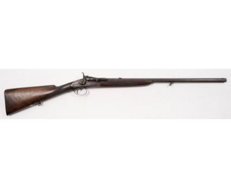 W H Tisdall, 47 Whitehall Street, Birmingham, a single barrel Schneider pattern breech loading sporting gun number 4460:, the