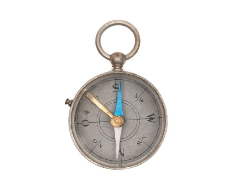 A WWI Period German  pocket compass:.