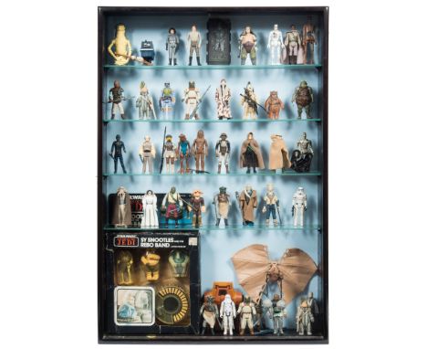 A collection of Kenner/Palitoy Star Wars 3 3/4 inch action figures:, including 'Yakface', 'Amanaman', 'Princess Leia' and oth