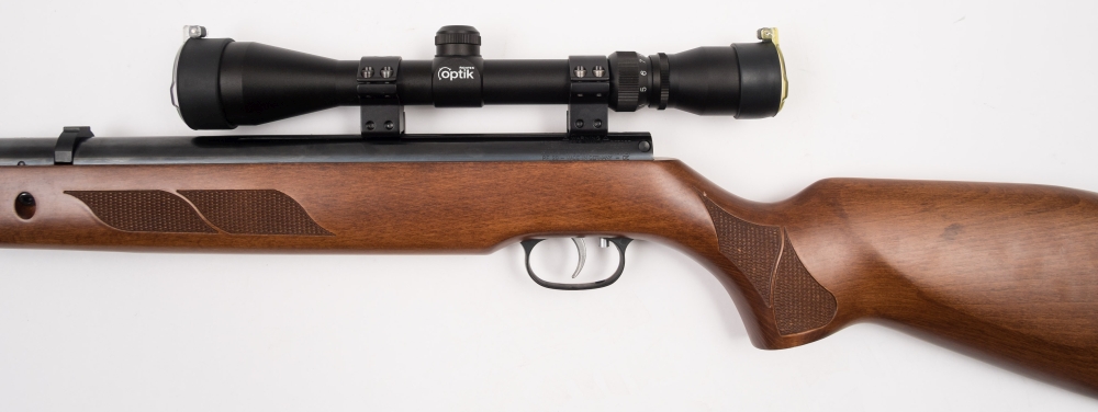 A German .22 HW57 air rifle by Weihrauch fitted Richter Optik ...