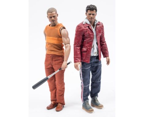 Blitzway 1/6th scale Brad Pitt Fight Club figures:, boxed ( accessories incomplete).