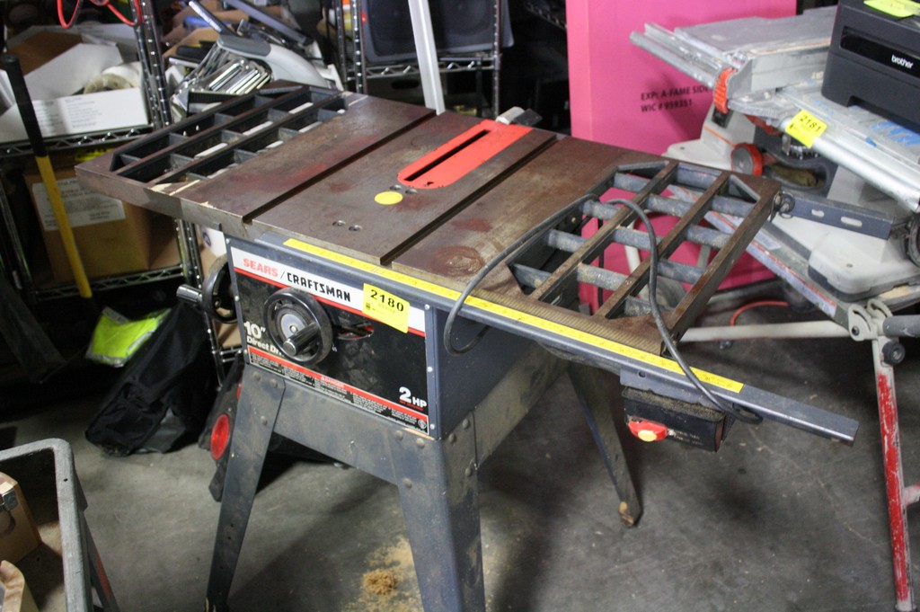 CRAFTSMAN MODEL 113.226880, 10'' TABLE SAW (NEEDS WORK)