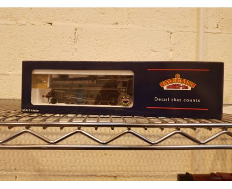 Bachmann OO gauge locomotive standard class SMT 73158 black 