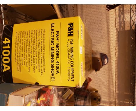 Boxed P&amp;H model 4100A electric mining shovel