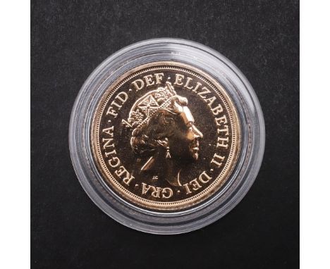 AN ELIZABETH II UNCIRCULATED SOVEREIGN, 2021. An Elizabeth II Sovereign, bust r. reverse George and the Dragon, dated 2021. I