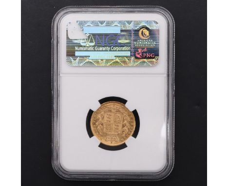 A VICTORIAN SOVEREIGN, SYDNEY, 1882. A Queen Victoria Sovereign, young bust l. Reverse with Crowned shield of arms, with S to