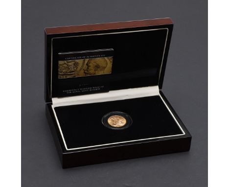 A GEORGE V SOVEREIGN, 1918. A George V Sovereign, bust l. reverse George and the Dragon, dated 1918. I to the ground for the 