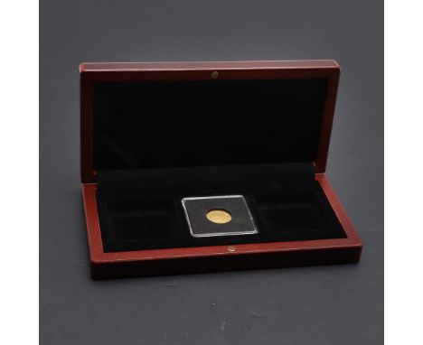 A GEORGE III HALF SOVEREIGN, 1817. A George III Half Sovereign, laureate bust r. Shield of arms, dated 1817. In plastic capsu