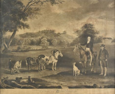 * Ward (William, 1766-1826). Portrait of John Cotes Esqr. M.P. for the County of Salop..., published Thomas Weaver, Shrewsbur