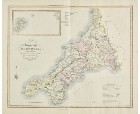 Duncan (James). A New Atlas of England and Wales; Consisting of a set of large County Travelling Maps..., and containing also