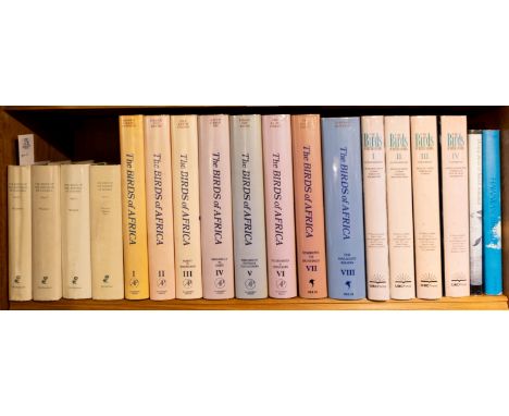 Brown (Leslie H.; Emil K. Urban; Kenneth Newman; &amp; others). The Birds of Africa, 8 volumes, 1st edition, London: Academic