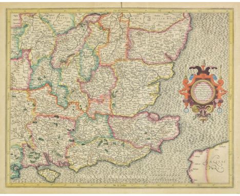 England &amp; Wales. A mixed collection of forty-four maps, 17th - 19th century, engraved regional and county maps, town plan