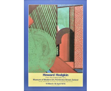 * Hodgkin (Howard, 1932-2017). Forty-Five Paintings 1949-1975, Museum of Modern Art, Pembroke Street, Oxford, 14 March - 18 A