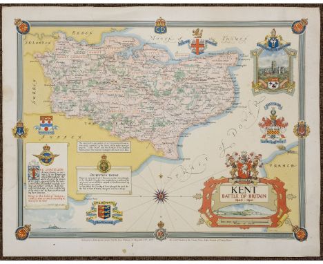Maps. A mixed collection of approximately 250 maps, mostly 19th and early 20th century, engraved and lithographic maps of Bri