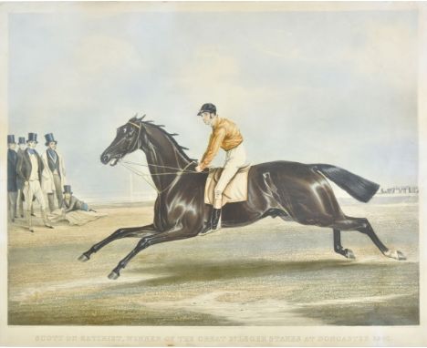 * Horses. A collection of approximately 135 prints and engravings, mostly 19th century, engravings, etchings and aquatints of