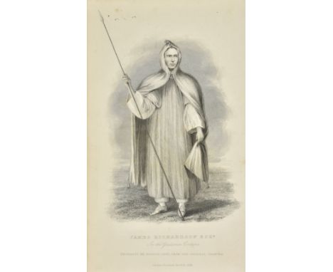 Richardson (James). Travels in the Great Desert of Sahara, in the years of 1845 and 1846..., 2 volumes, 1st edition, London: 