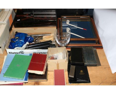Masonic memorabilia including silver and enamel jewel, meerschaum pipes, books and other jewels, together with jewellery clea