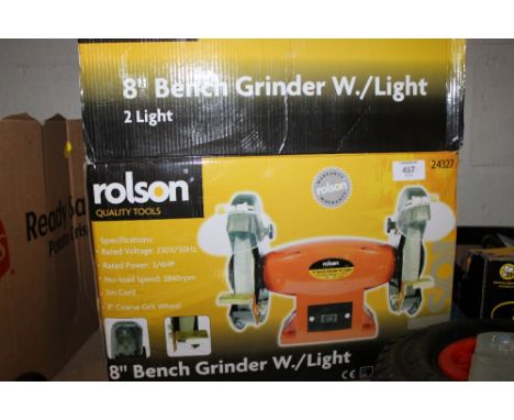 *A ROLSON 8| BELT GRINDER*