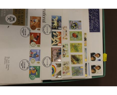 A TRAY OF FIRST DAY COVERS