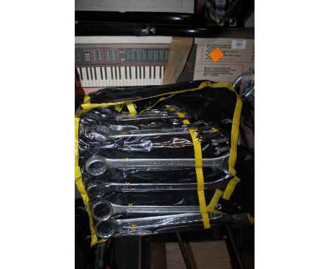 *A 25 PIECE SPANNER SET*