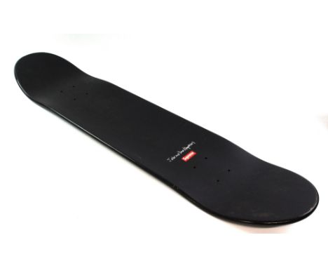 Supreme 'Jake &amp; Dinos Chapman' skateboard deck, H.83cm       Scratches to top, with wear to edges of each end. Knocks to 