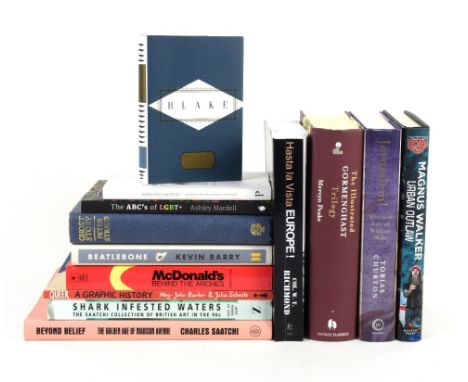 Quantity of books to include art books such as 'Unknown Unknowns' by Charles Saatchi, Booth-Clibborn Editions, 2014; 'Shape o